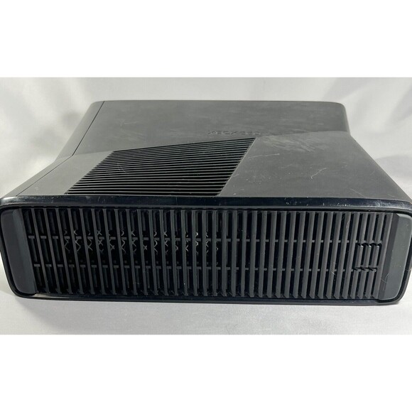 Xbox 360 Slim Black Console Kinect Bundle Tested NO Hard Drive - Picture 7 of 16